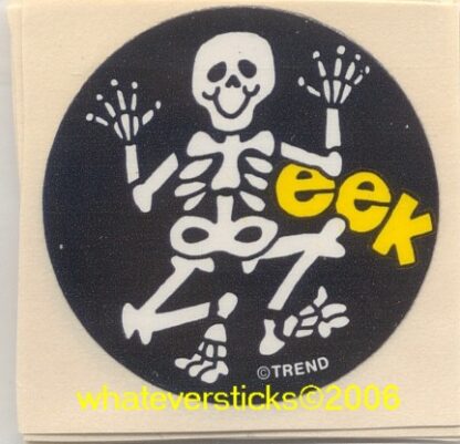 Trend Glossy Sniff Sticker: Bone