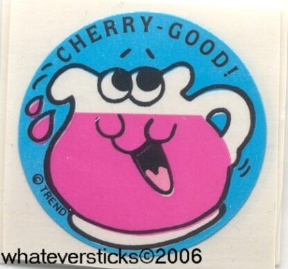 Trend Glossy Sniff Sticker: Cherry Punch