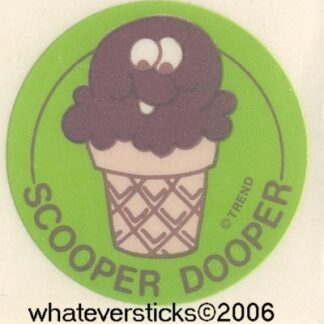 Trend Glossy Sniff Sticker: Chocolate