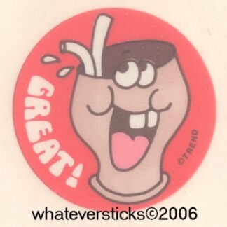 Trend Glossy Sniff Sticker: Cola