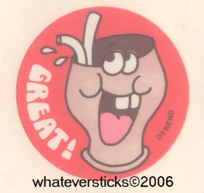 Trend Glossy Sniff Sticker: Cola
