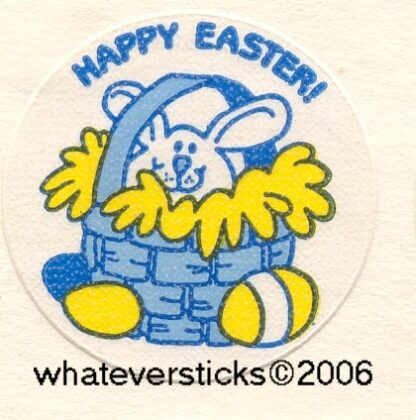 Trend Matte Sniff Sticker-Easter Basket