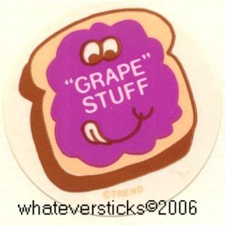 Trend Glossy Sniff Sticker: Grape, Series 1