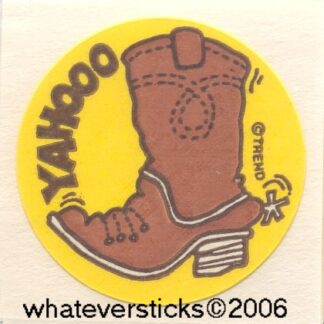 Trend Glossy Sniff Sticker: Boot