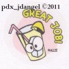 Allie Sniff Sticker-Lemonade