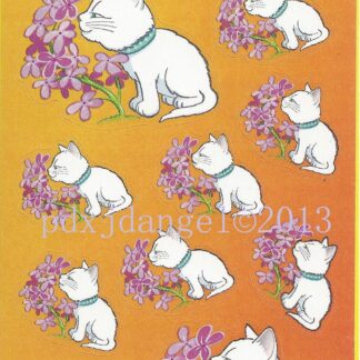 Mello Smello Sniff Sticker Sheet: Lilac
