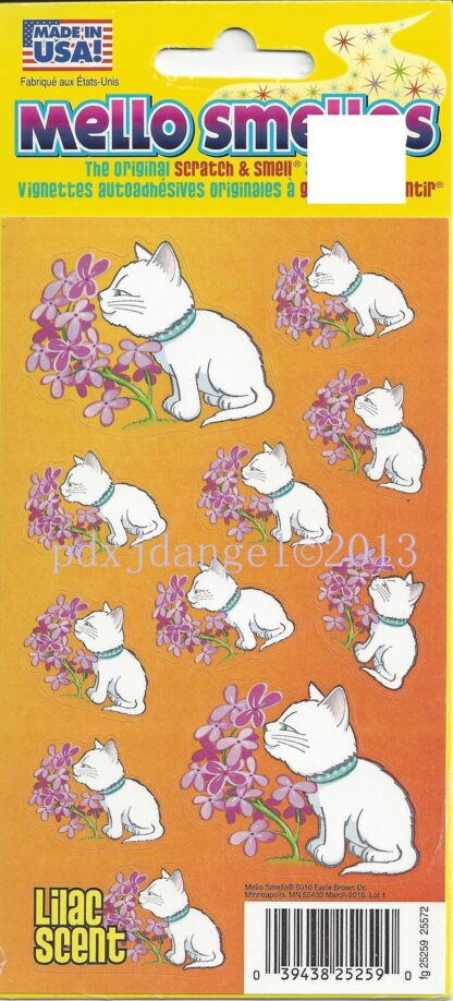 Mello Smello Sniff Sticker Sheet: Lilac