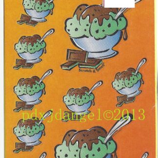 Mello Smello Sniff Sticker Sheet: Mint