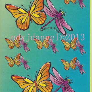Mello Smello Sniff Sticker Sheet: Rose