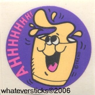 Trend Glossy Sniff Sticker: Milk Shake