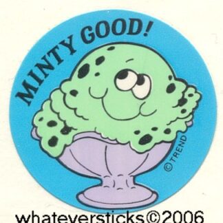 Trend Glossy Sniff Sticker: Mint Ice Cream