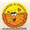 Allie Sniff Sticker-Orange