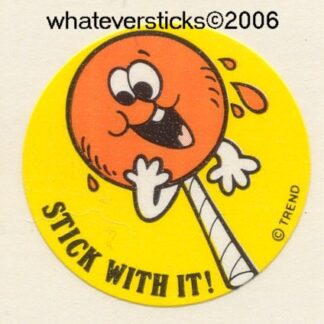 Trend Glossy Sniff Sticker: Lollypop