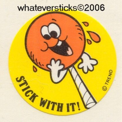 Trend Glossy Sniff Sticker: Lollypop