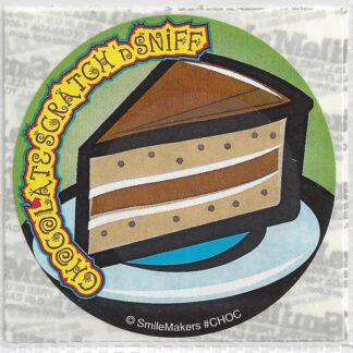 Smilemakers Sniff Sticker-Chocolate (Cake)