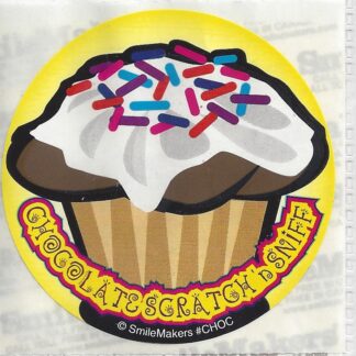 Smilemakers Sniff Sticker-Chocolate (Cupcake)