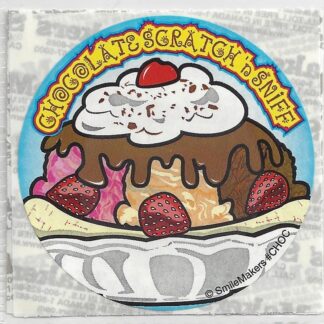 Smilemakers Sniff Sticker-Chocolate (Banana Split)