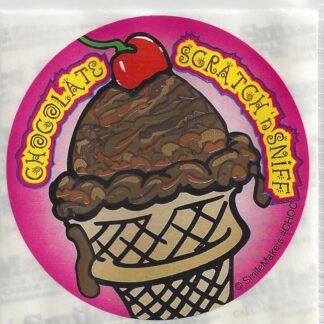 Smilemakers Sniff Sticker-Chocolate (Ice Cream)