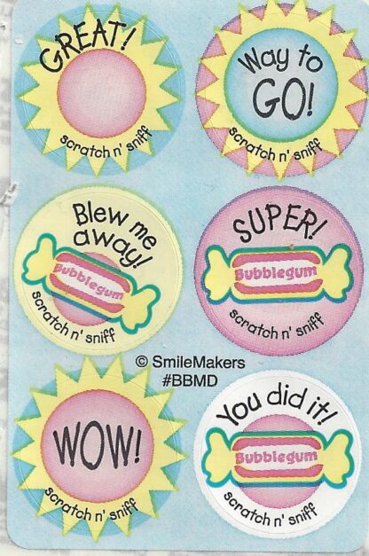 Smilemakers Sniff Sticker-Module (Bubblegum)