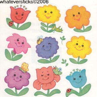 Stick-n-Sniff Sniff Sticker Sheet: Happy Flowers