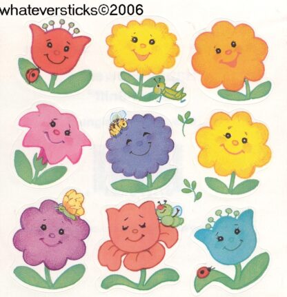 Stick-n-Sniff Sniff Sticker Sheet: Happy Flowers