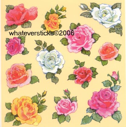 Stick-n-Sniff Sniff Sticker Sheet: Fragrant Roses