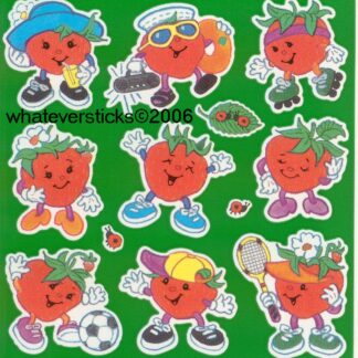Stick-n-Sniff Sniff Sticker Sheet: Happy Strawberries