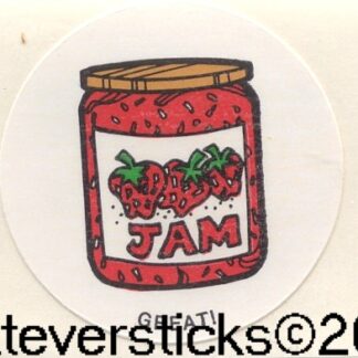 Vintage CTP Sniff Sticker Strip: 1981 Strawberry
