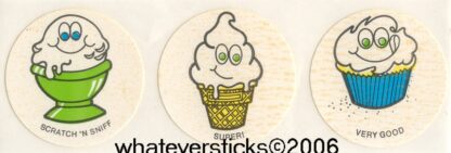 Vintage CTP Sniff Sticker Strip: 1981 Vanilla