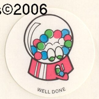 Vintage CTP Sniff Sticker Strip: 1981 Bubblegum