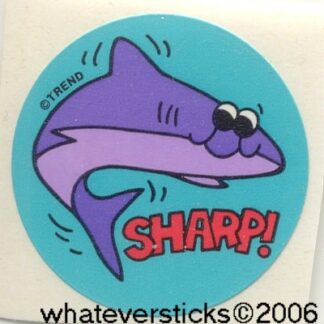 Trend Glossy Sniff Sticker: Ocean