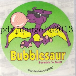 Smilemakers Sniff Sticker-Dinosaur (Bubble Gum)