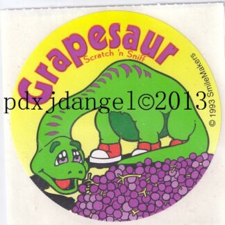 Smilemakers Sniff Sticker-Dinosaur (Grape)