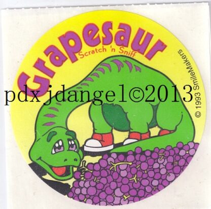 Smilemakers Sniff Sticker-Dinosaur (Grape)