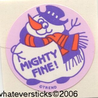 Trend Matte Sniff Sticker-Vanilla