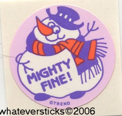 Trend Matte Sniff Sticker-Vanilla