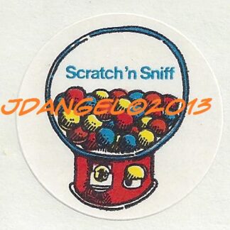 3M Matte Sniff Sticker-Bubblegum