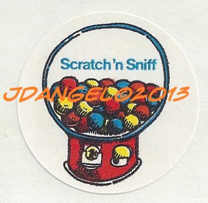3M Matte Sniff Sticker-Bubblegum