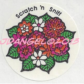 3M Matte Sniff Sticker-Flowers