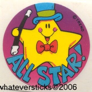 Trend Glossy Sniff Sticker: All Star