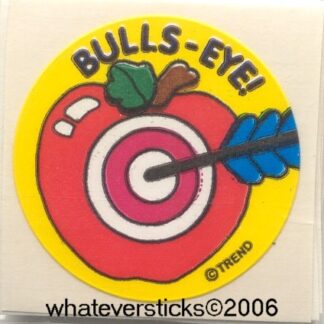 Trend Glossy Sniff Sticker: Apple