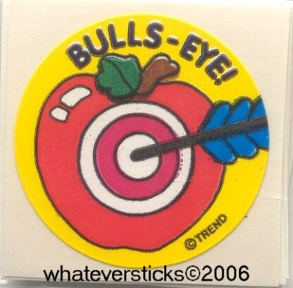 Trend Glossy Sniff Sticker: Apple