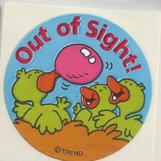 Trend Glossy Sniff Sticker: Bubblegum