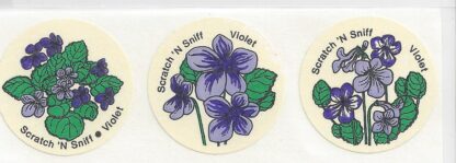 Vintage CTP Matte Sniff Sticker Sheet: Violet