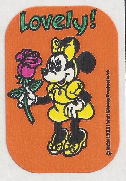 Disney Sniff Sticker: Rose