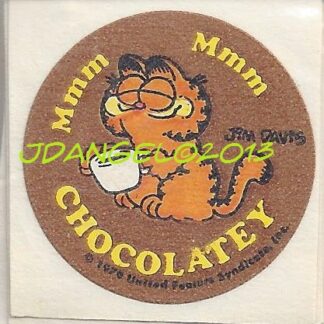Garfield Matte Sniff Sticker-Hot Chocolate