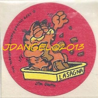 Garfield Matte Sniff Sticker-Lasagna