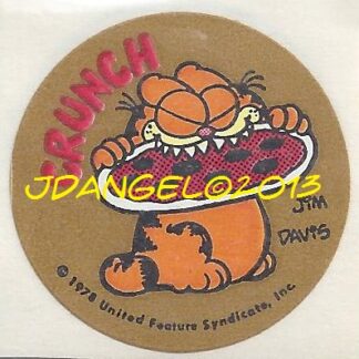 Garfield Matte Sniff Sticker-Pizza