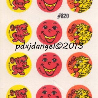 Teech-Um Glossy Sniff Sticker Sheet:  Lollypop