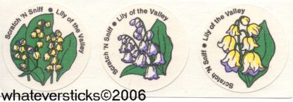 Vintage CTP Matte Sniff Sticker Sheet: Lily of the Valley
